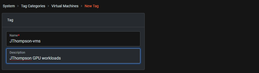 New tag - Dark Mode
