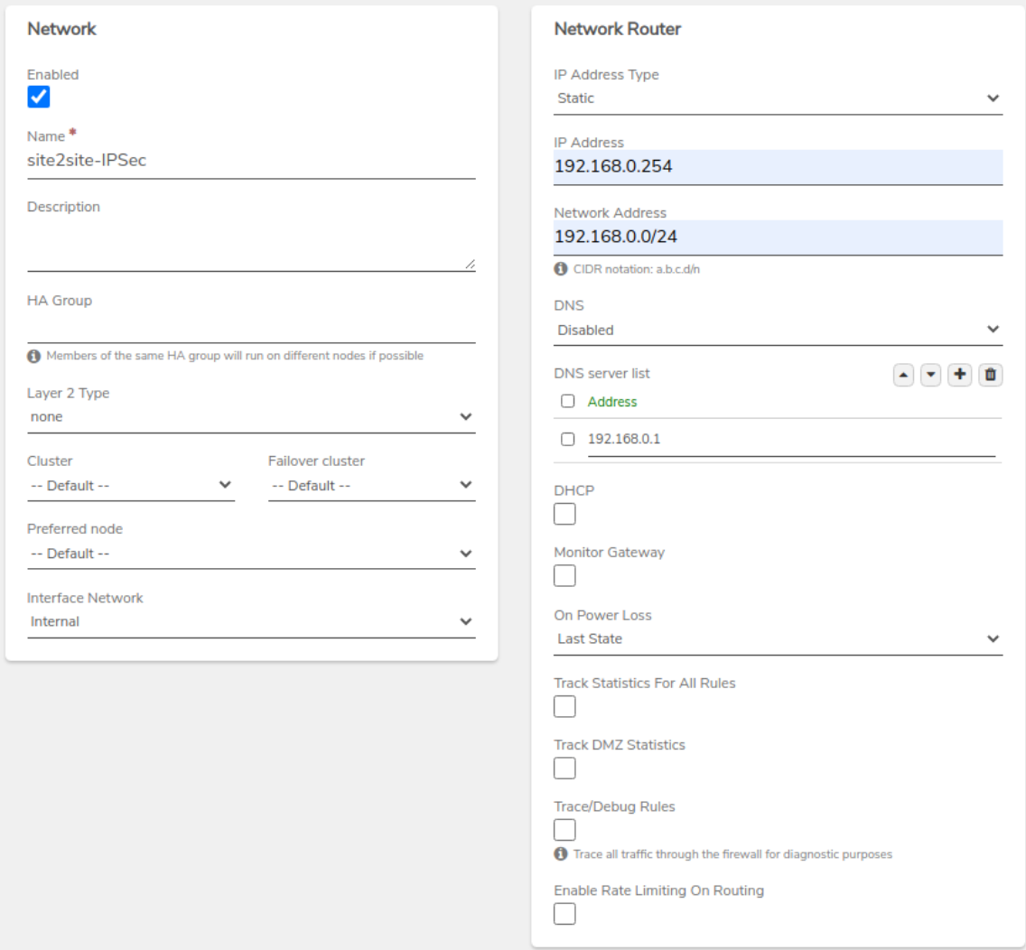 Create VPN Connection