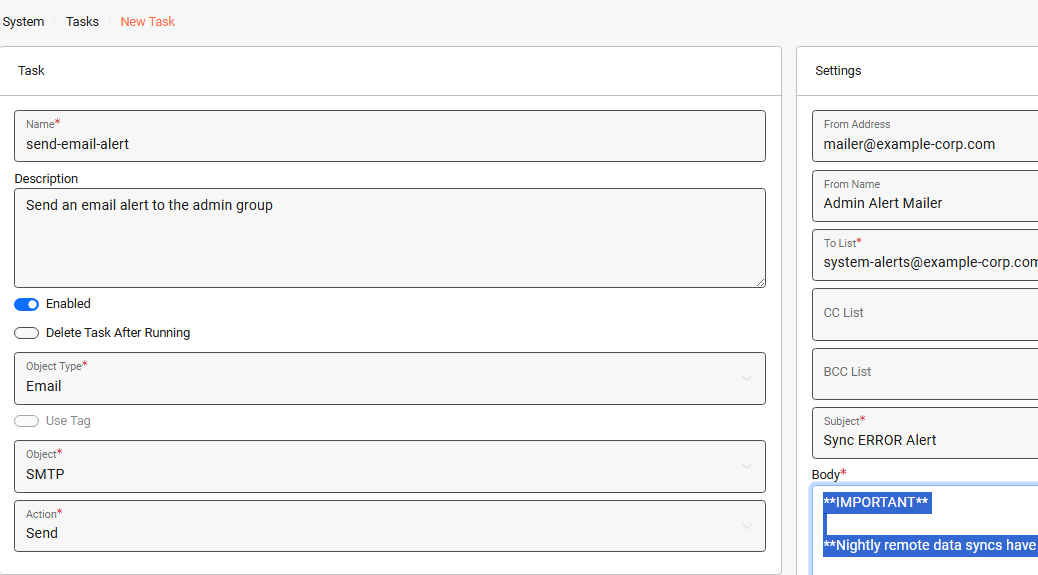 Create webhook - Light Mode